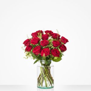lieflijk rode rozen. 13/17/21 stuks